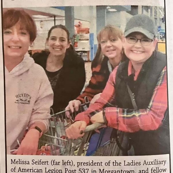 Newspaper article about the American Legion Auxiliary
